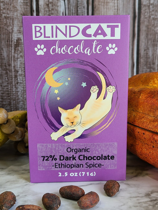 72% Dark Chocolate with Ethiopian Spices