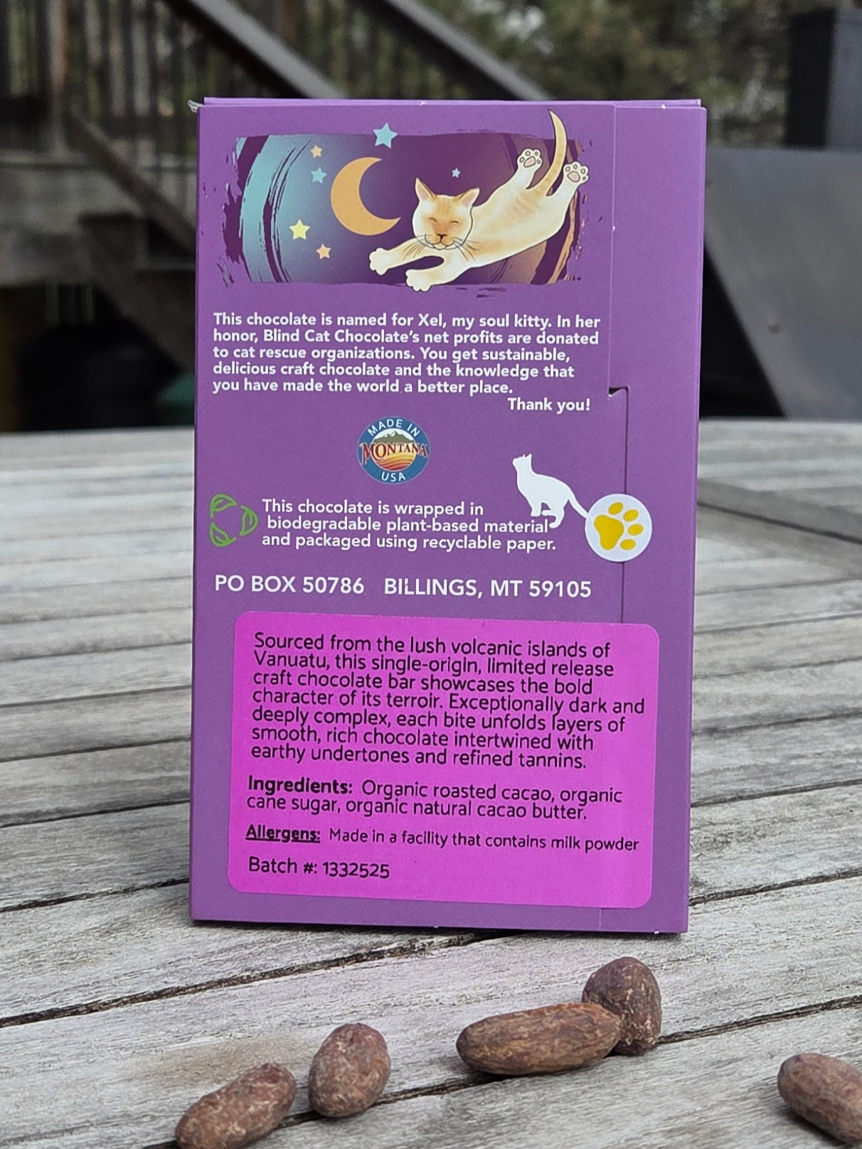 72% Dark Chocolate, Vanuatu - Malekula