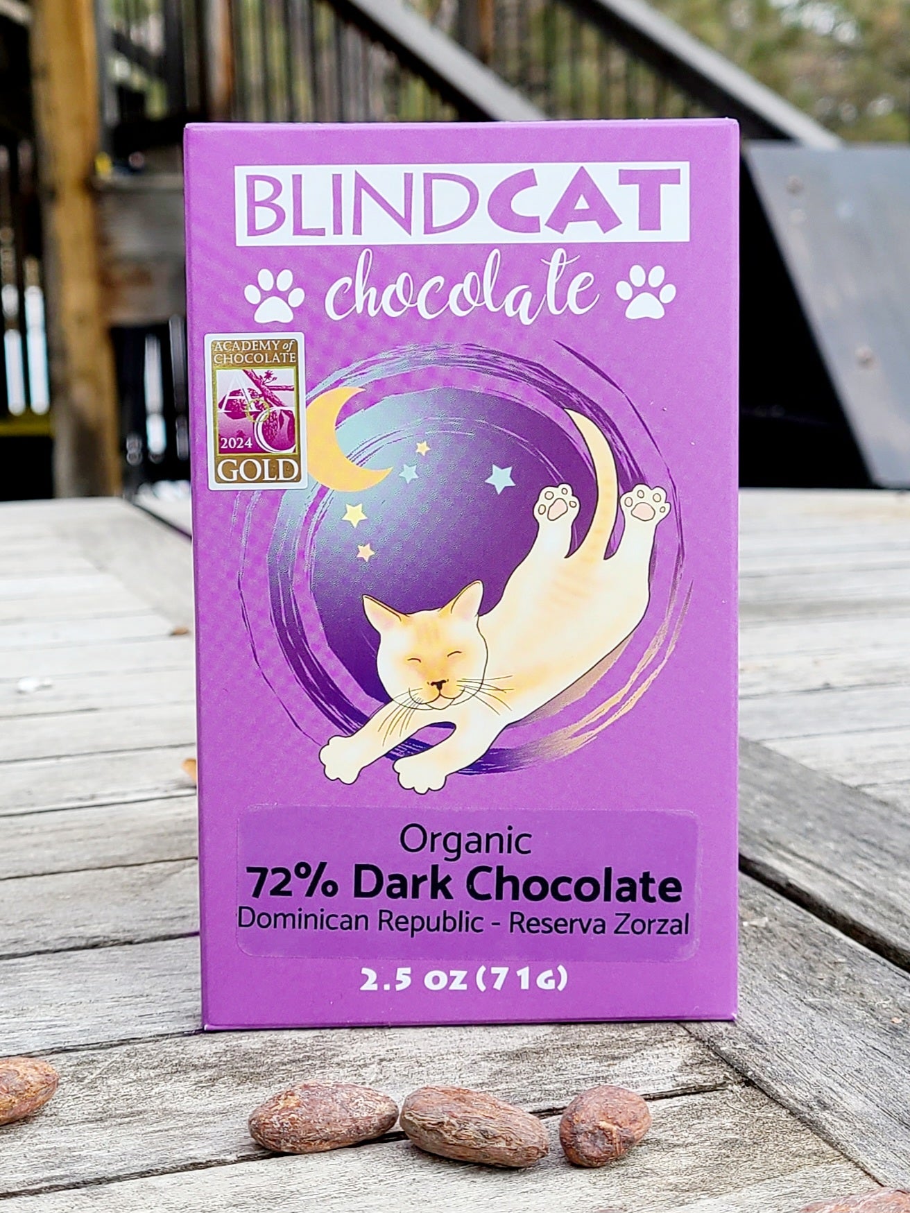 72% Dark Chocolate, Dominican Republic