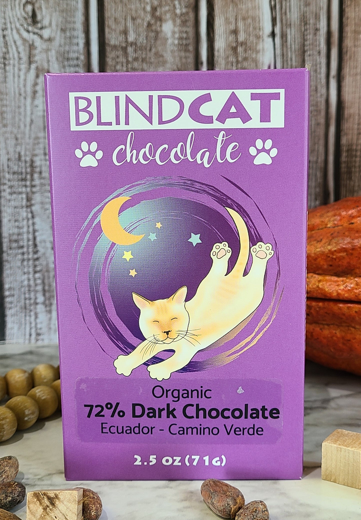 72% Dark Chocolate, Ecuador