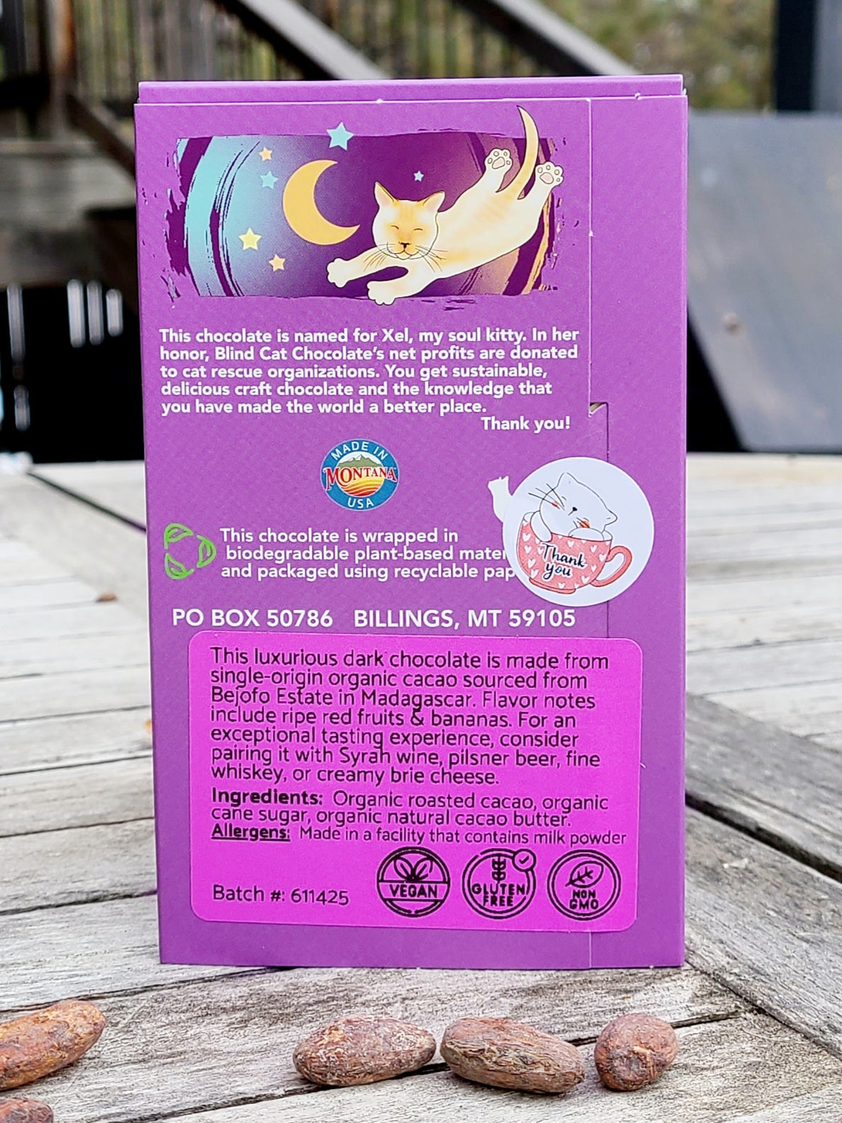 72% Dark Chocolate, Madagascar