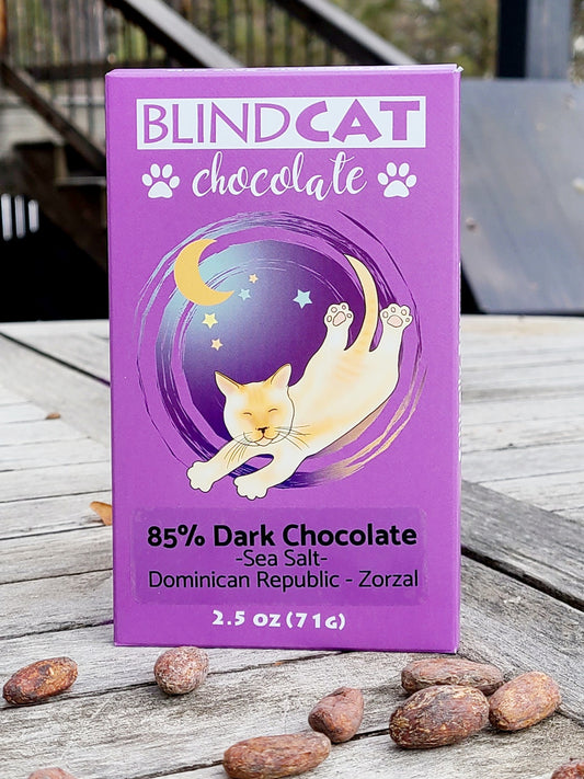 85% Dark Chocolate with Sea Salt, Dominican Republic