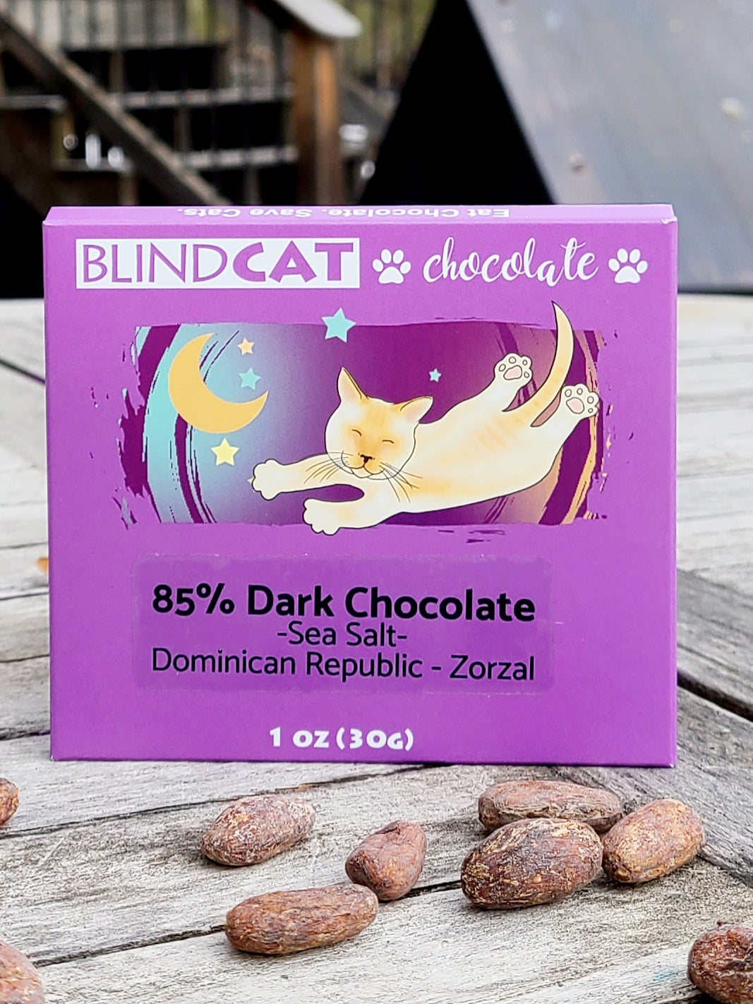 85% Dark Chocolate with Sea Salt, Dominican Republic