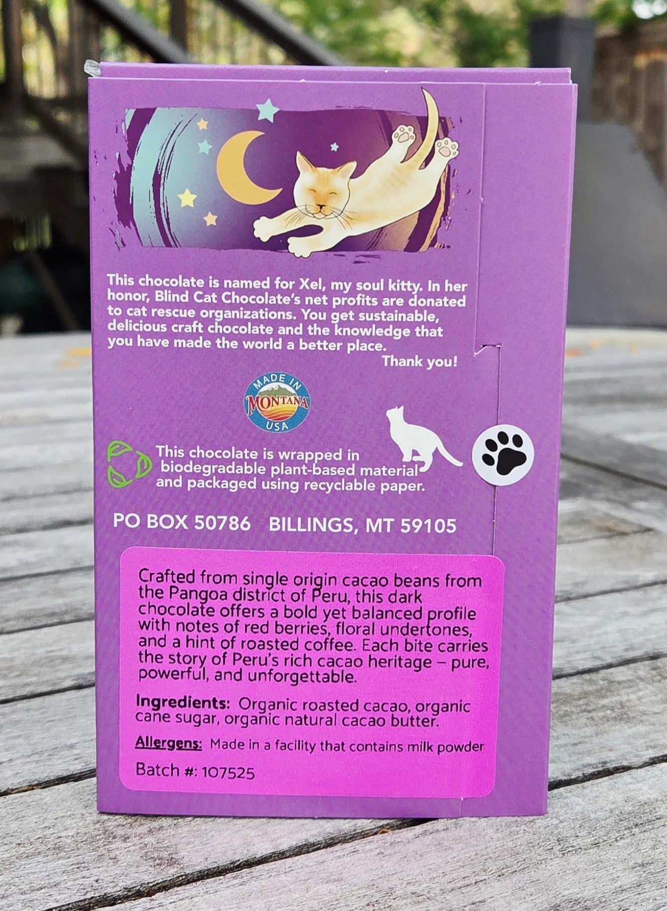 67% Dark Chocolate, Peru - Pangoa