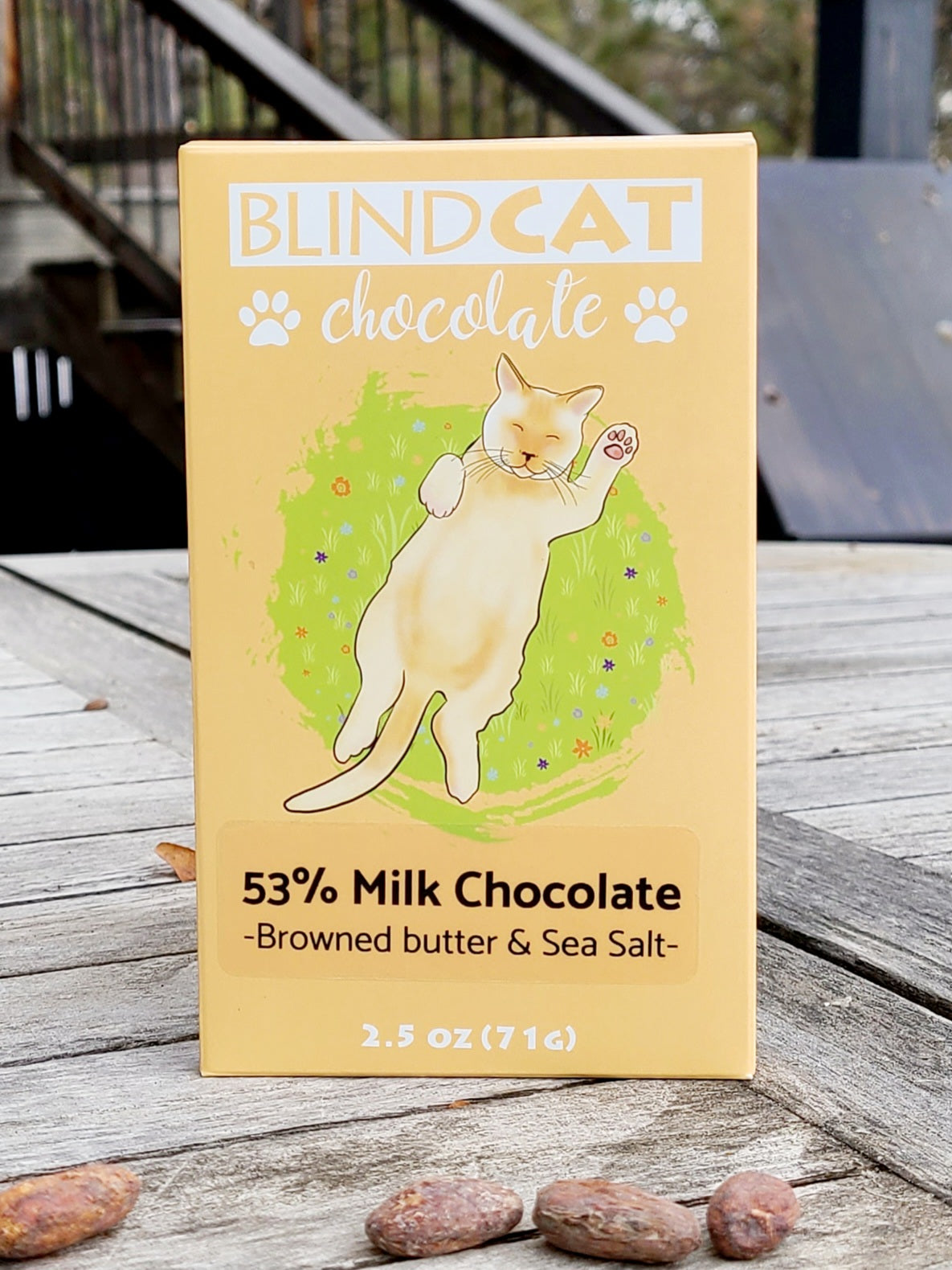 53% Milk Chocolate with Browned Butter and Sea Salt