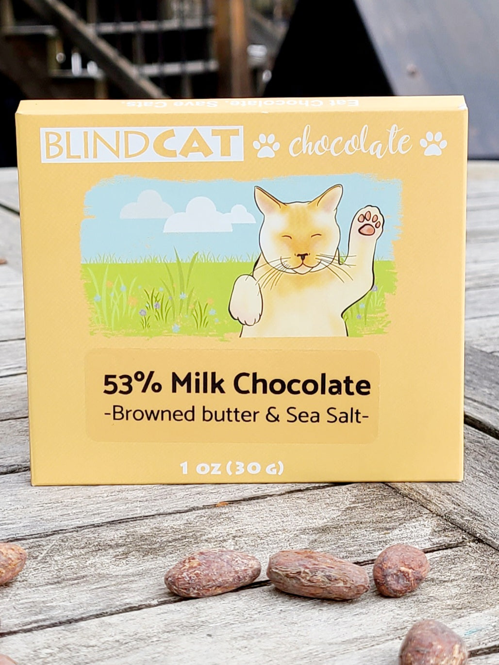 53% Milk Chocolate with Browned Butter and Sea Salt