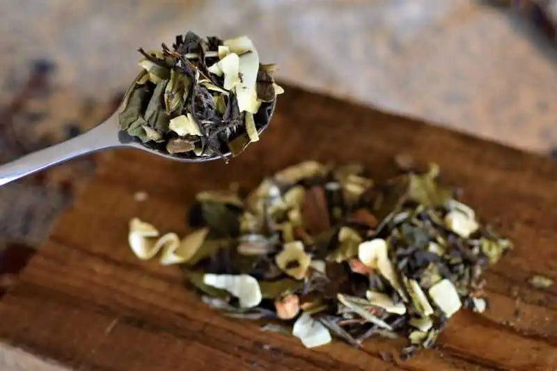 72% Dark Chocolate, Cinnamon Chaga Tea