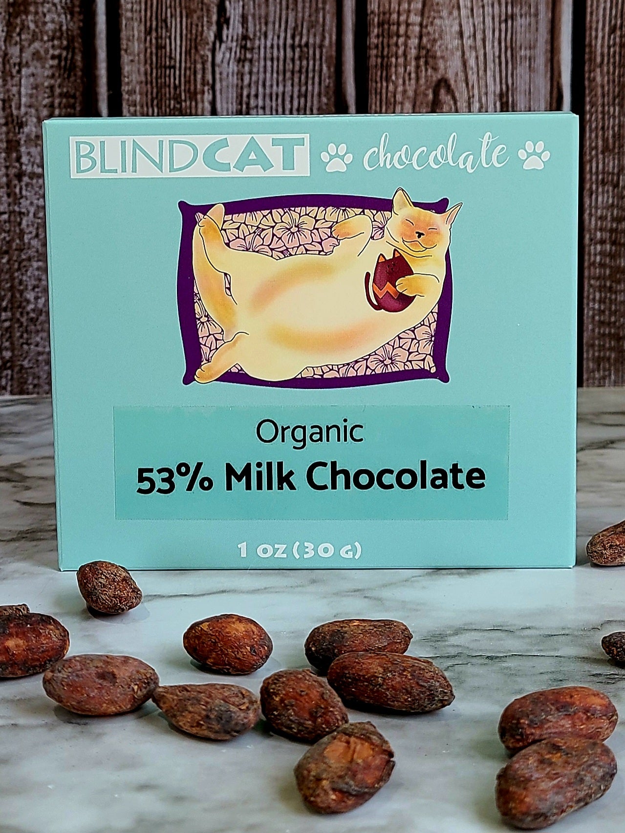 53% Organic Milk Chocolate