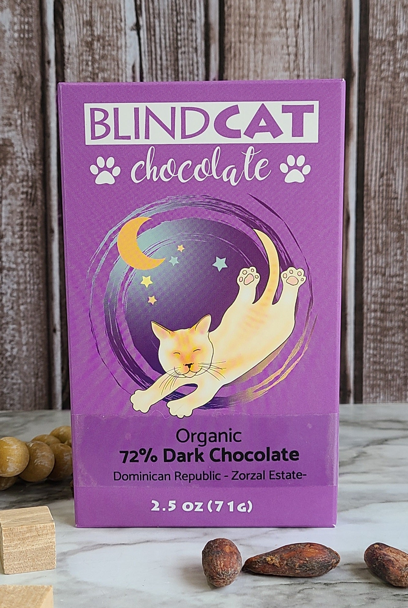 72% Organic Dark Chocolate, Dominican Republic