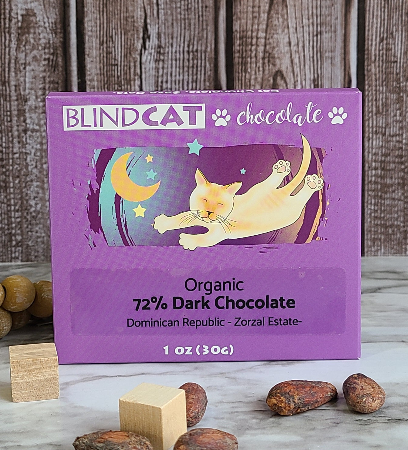 72% Organic Dark Chocolate, Dominican Republic