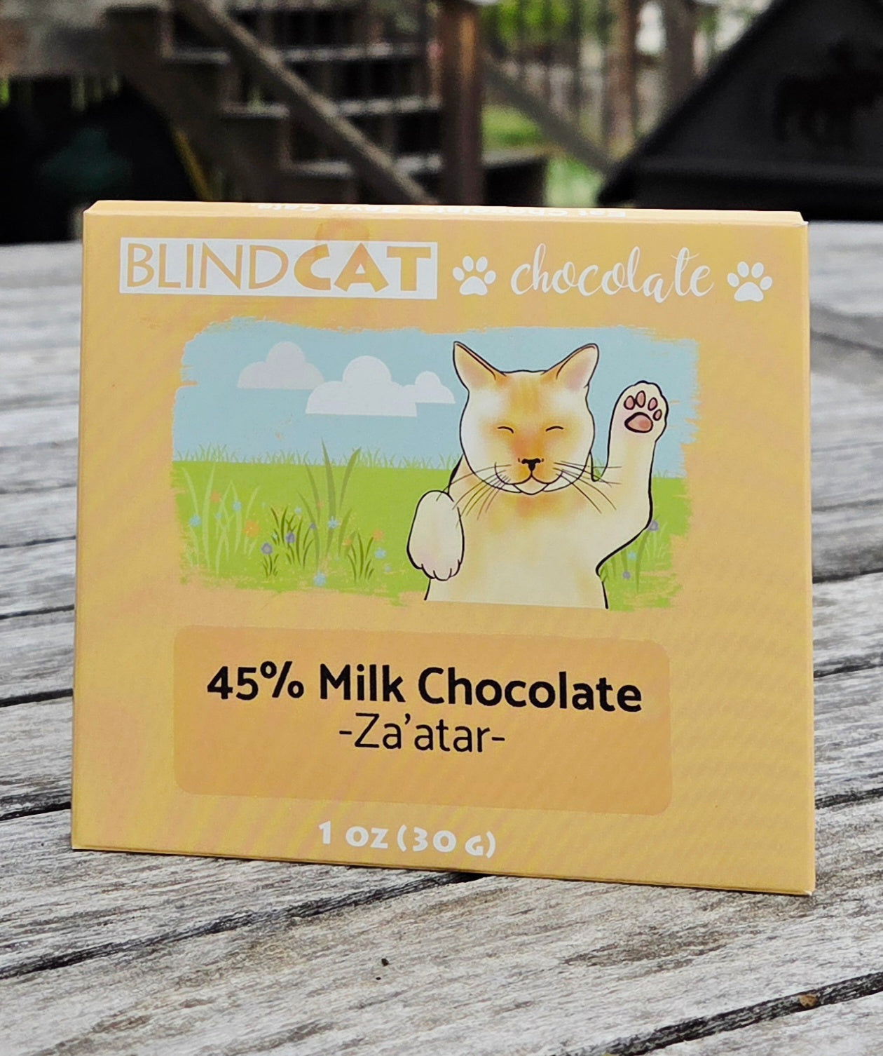 45% Milk Chocolate, Za'atar