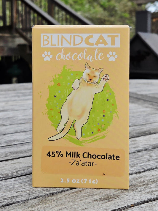 45% Milk Chocolate, Za'atar