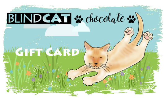 Blind Cat Chocolate Gift Card