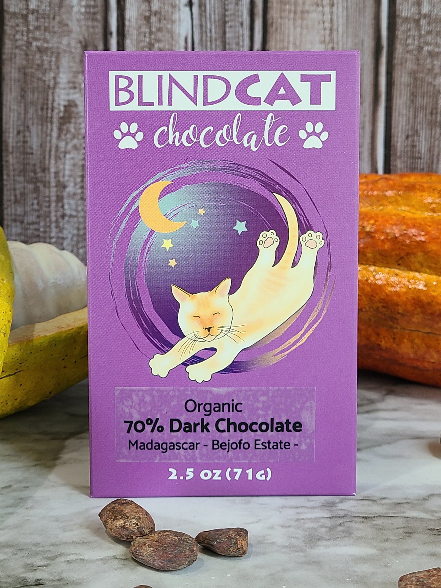 70% Organic Dark Chocolate,  Madagascar