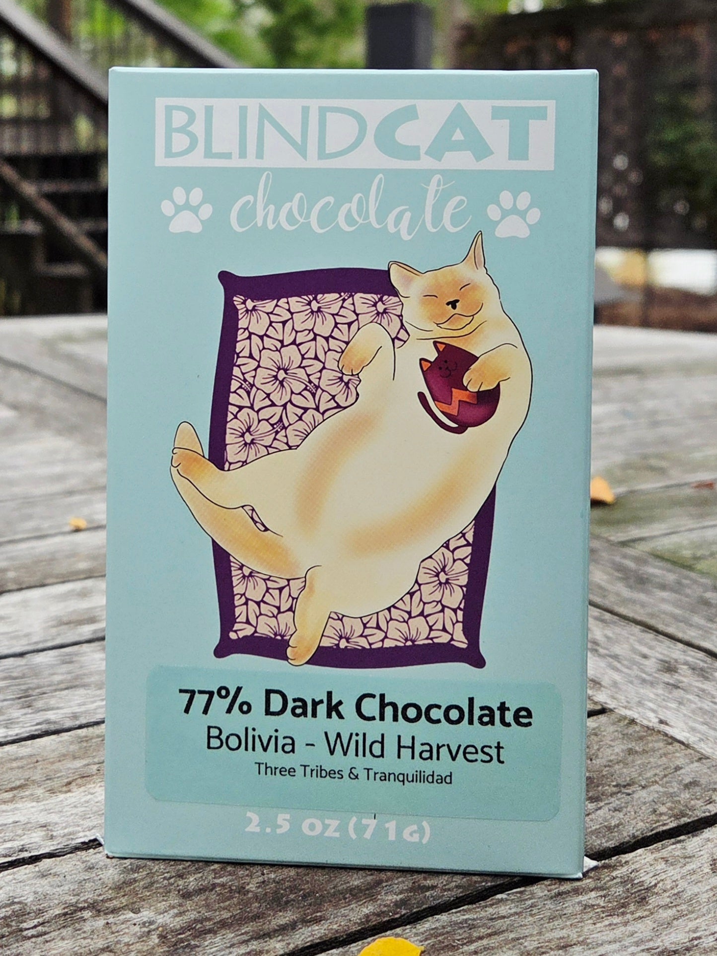 77% Dark Chocolate, Bolivia - Wild Harvest