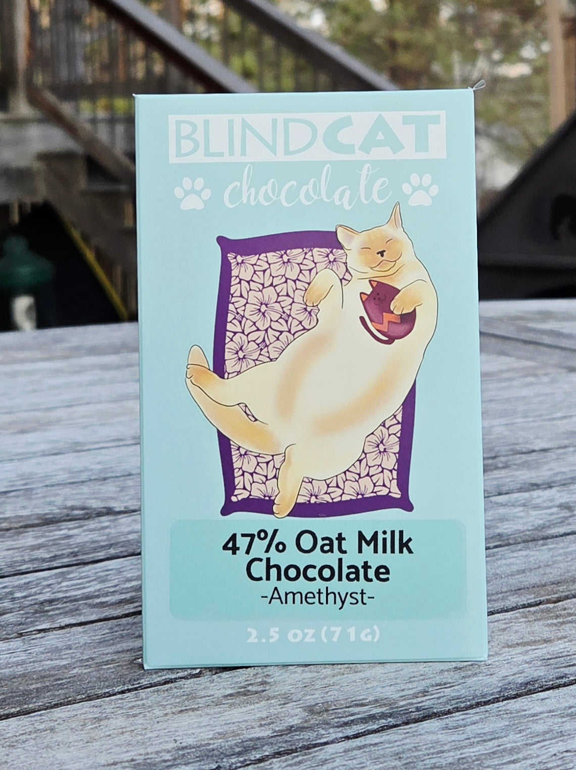 47% Oat Milk Amethyst Chocolate