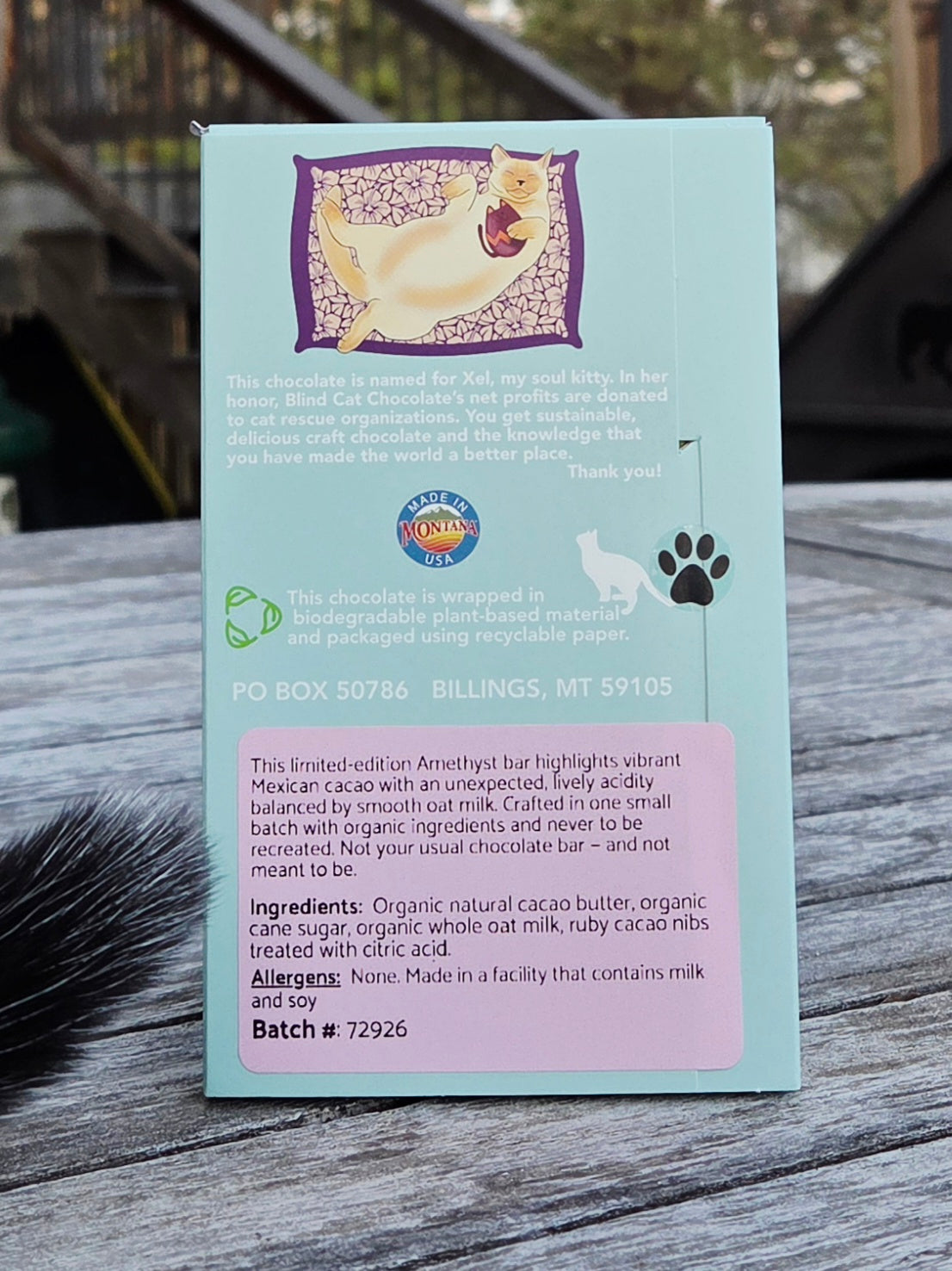 47% Oat Milk Amethyst Chocolate