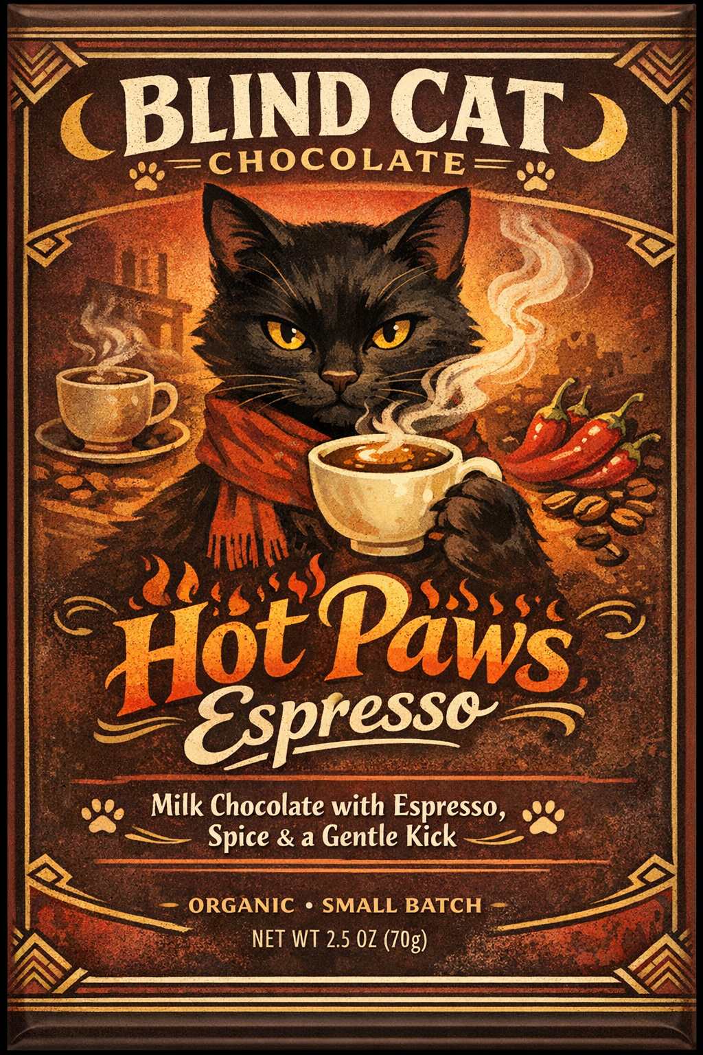 53% Milk -  Hot Paws Espresso