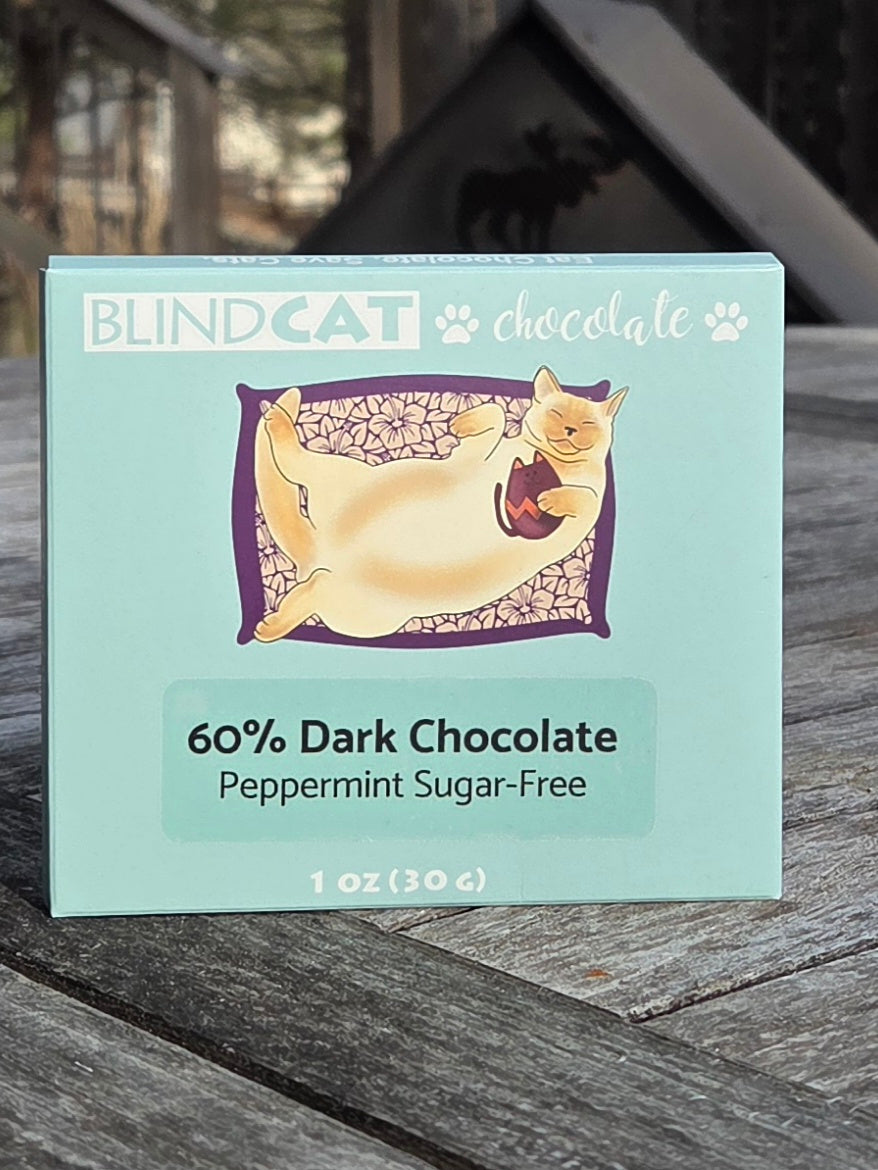 60% Sugar-Free Peppermint Dark Chocolate