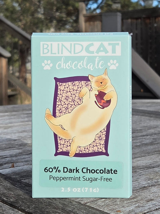 60% Sugar-Free Peppermint Dark Chocolate